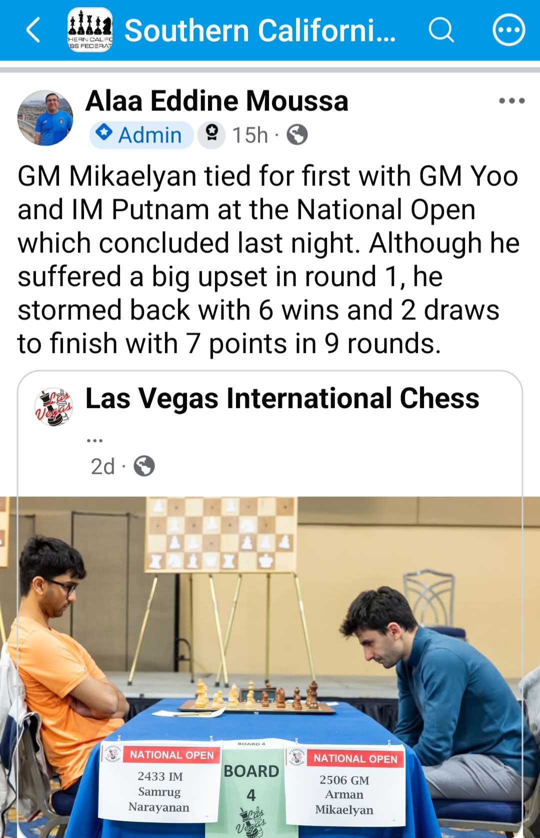 National Open - Las Vegas
